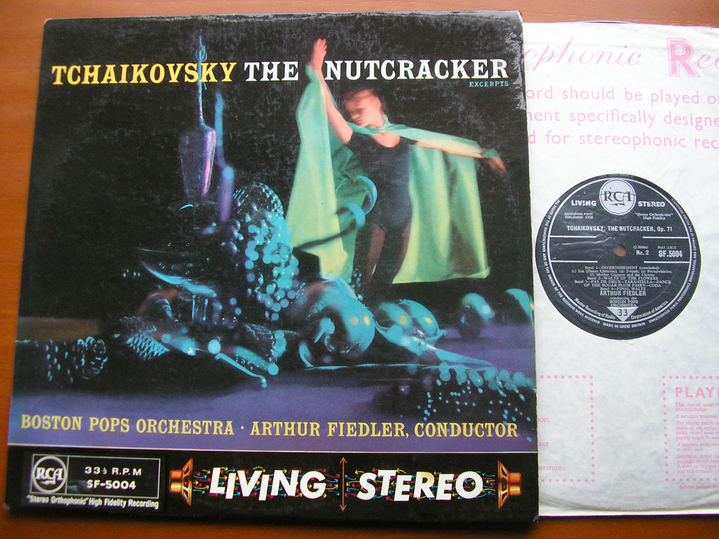 TCHAIKOVSKY: THE NUTCRACKER Excerpts ARTHUR FIEDLER / BOSTON POPS SF 5004