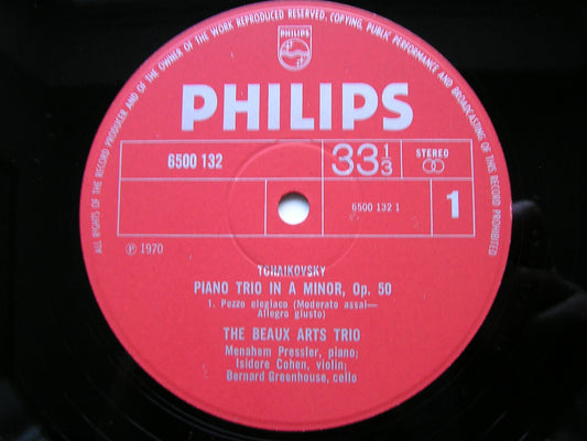 TCHAIKOVSKY: PIANO TRIO    THE BEAUX ARTS TRIO      6500132