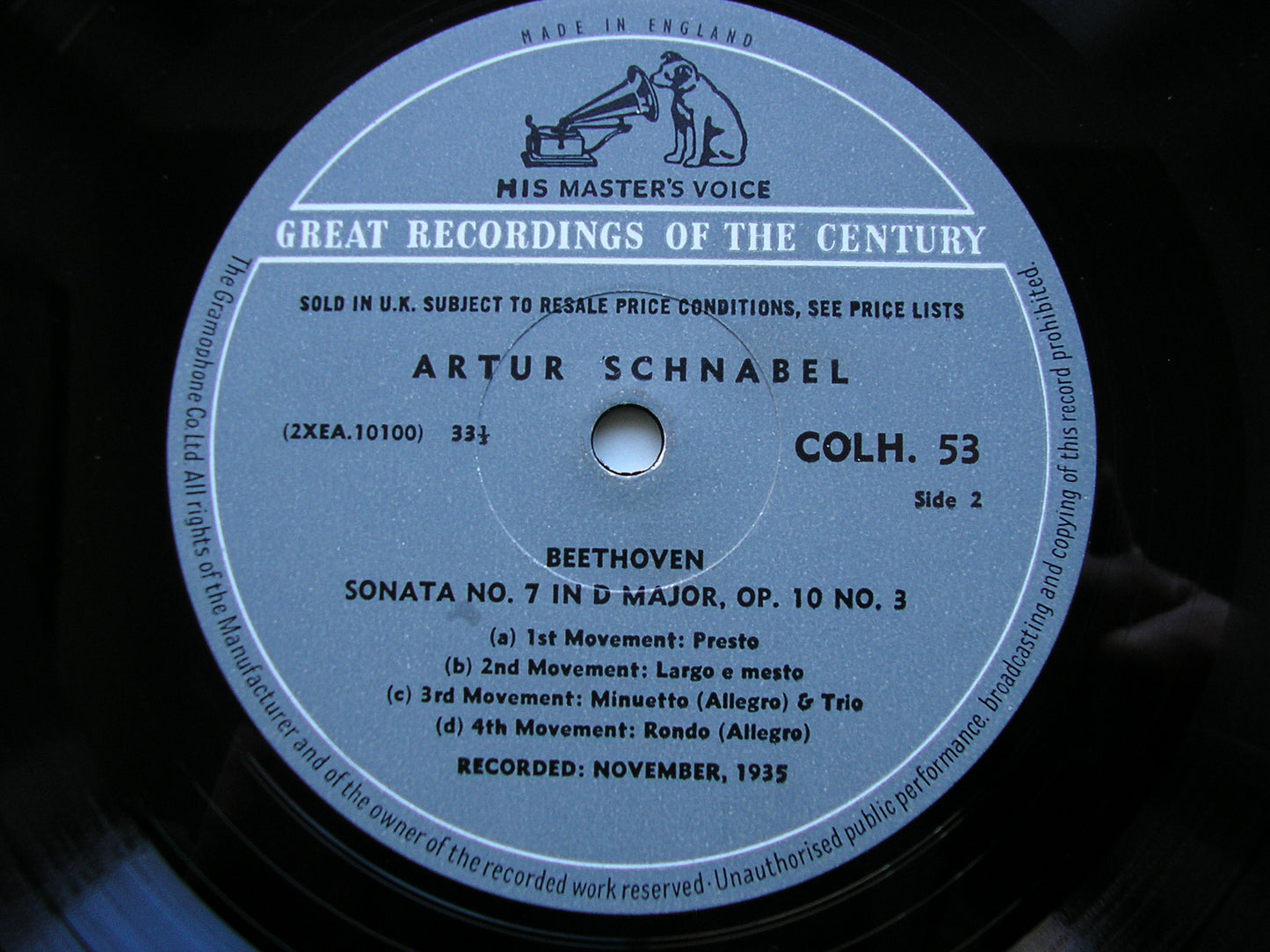 BEETHOVEN: THE COMPLETE PIANO SONATAS ARTUR SCHNABEL 13 LP SET COLH 51 - 63