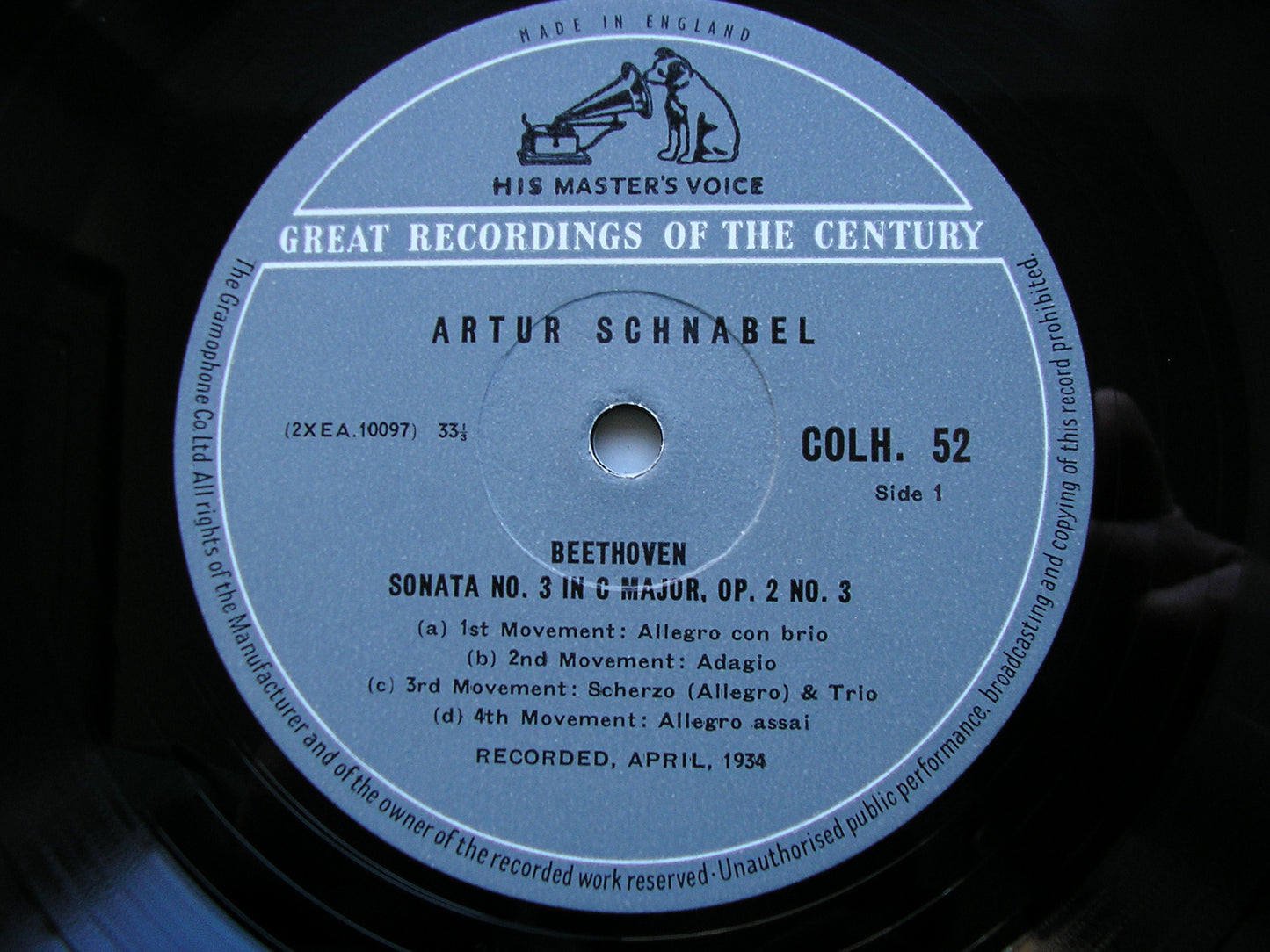 BEETHOVEN: THE COMPLETE PIANO SONATAS ARTUR SCHNABEL 13 LP SET COLH 51 - 63