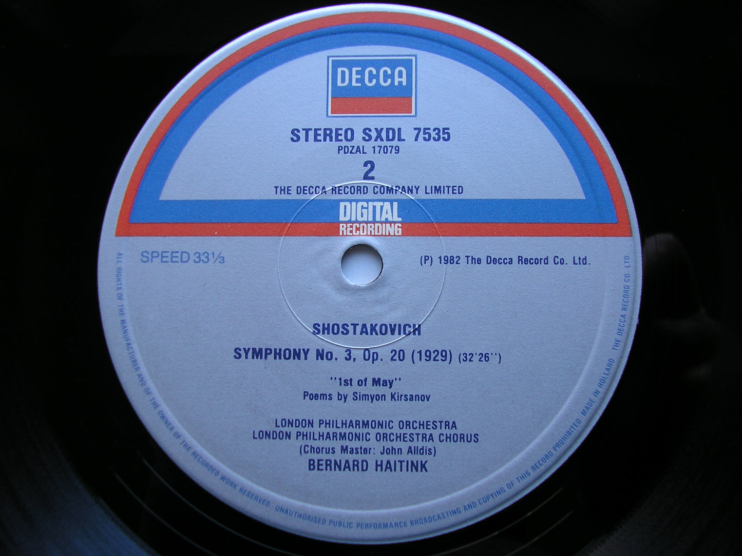 SHOSTAKOVICH: THE COMPLETE SYMPHONIES BERNARD HAITINK / CONCERTGEBOUW / LONDON PHILHARMONIC 15 DECCA LPs