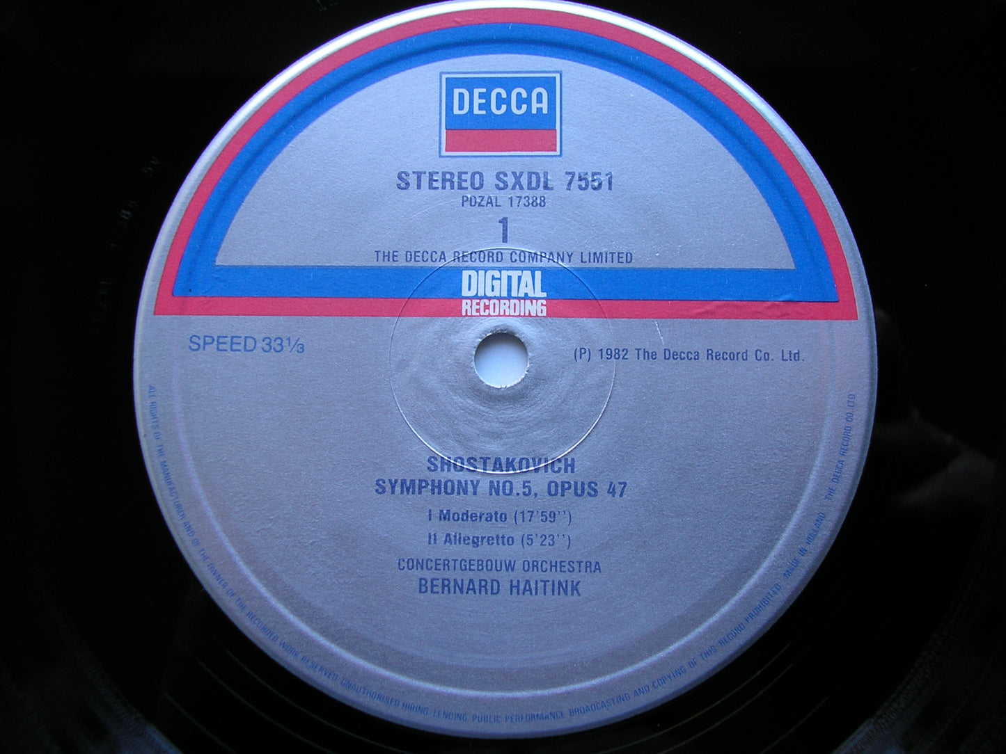SHOSTAKOVICH: THE COMPLETE SYMPHONIES BERNARD HAITINK / CONCERTGEBOUW / LONDON PHILHARMONIC 15 DECCA LPs