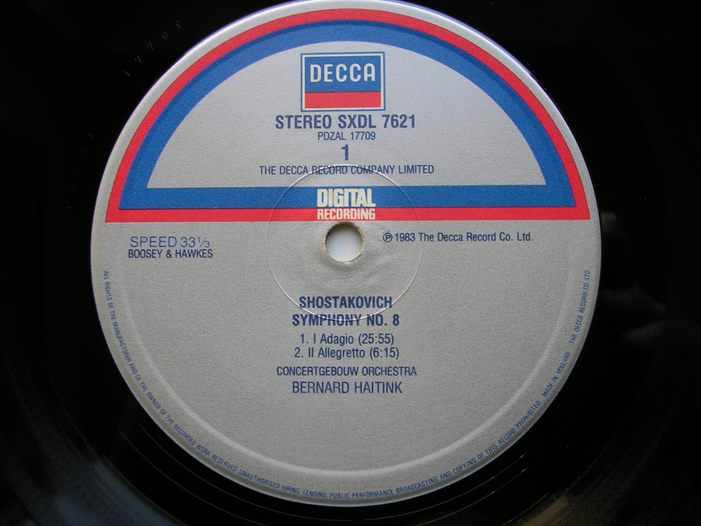 SHOSTAKOVICH: THE COMPLETE SYMPHONIES BERNARD HAITINK / CONCERTGEBOUW / LONDON PHILHARMONIC 15 DECCA LPs