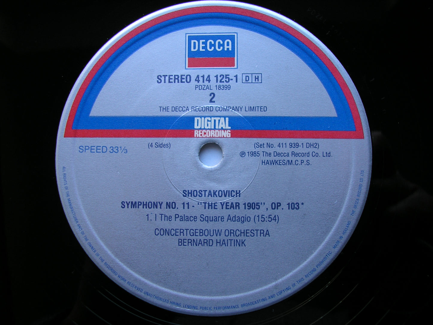 SHOSTAKOVICH: THE COMPLETE SYMPHONIES BERNARD HAITINK / CONCERTGEBOUW / LONDON PHILHARMONIC 15 DECCA LPs