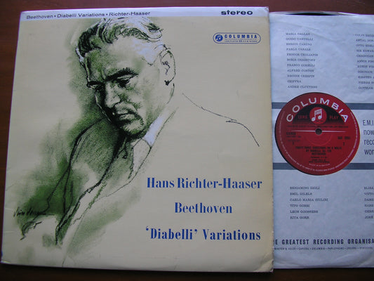 SAX 2557  BEETHOVEN: DIABELLI VARIATIONS      HANS RICHTER-HAASER