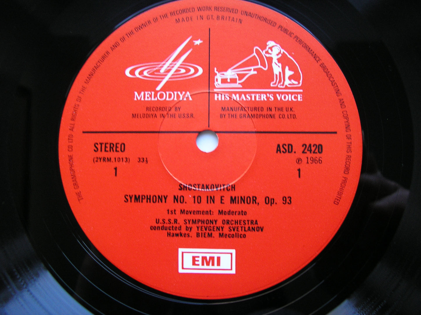 SHOSTAKOVICH: THE COMPLETE SYMPHONIES   KONDRASHIN / SVETLANOV  EMI / MELODIYA  15 LP