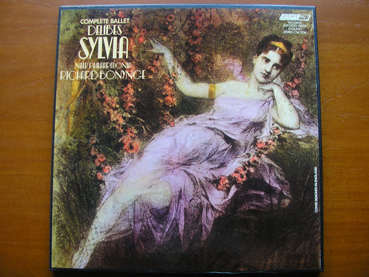 DELIBES: SYLVIA     BONYNGE / NEW PHILHARMONIA  2 LP   CSA 2236