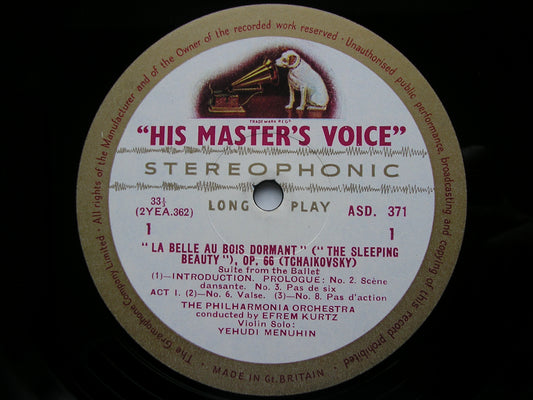 TCHAIKOVSKY: SLEEPING BEAUTY Suite      KURTZ / PHILHARMONIA    ASD 371