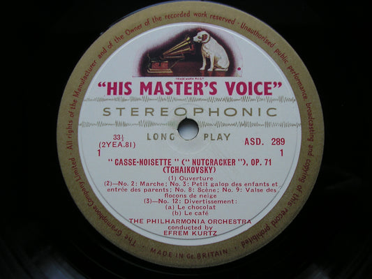 TCHAIKOVSKY: THE NUTCRACKER Suite    KURTZ / PHILHARMONIA     ASD 289