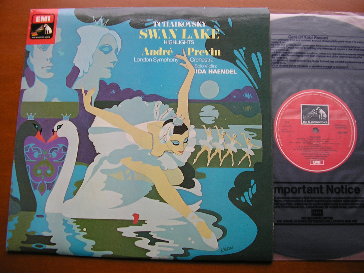 TCHAIKOVSKY: SWAN LAKE Highlights     PREVIN / LONDON SYMPHONY   ASD 3491
