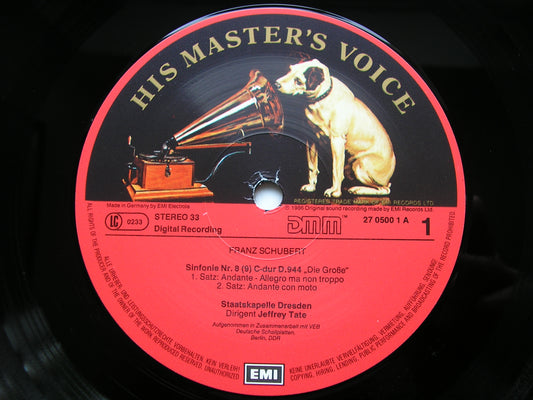SCHUBERT: SYMPHONY No. 9 'The Great C Major'     TATE / DRESDEN STATE ORCHESTRA    270500