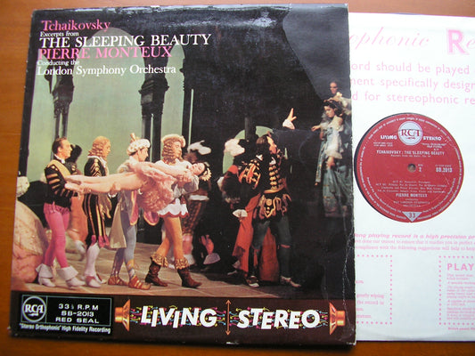 TCHAIKOVSKY: SLEEPING BEAUTY Excerpts   MONTEUX / LONDON SYMPHONY   SB 2013