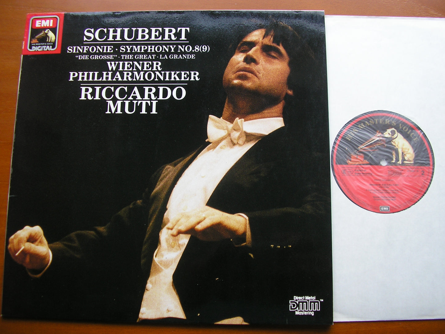SCHUBERT: SYMPHONY No. 9 'The Great C Major' MUTI / VIENNA PHILHARMONIC 270562