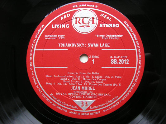 TCHAIKOVSKY: SWAN LAKE Excerpts     MOREL / ORCHESTRA OF THE ROYAL OPERA HOUSE   SB 2012