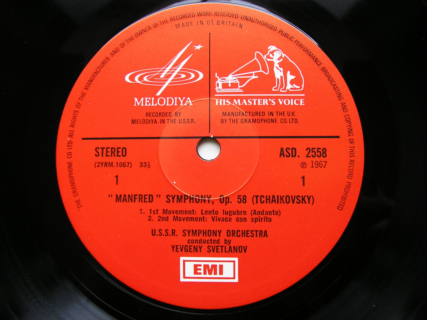 TCHAIKOVSKY: THE SYMPHONIES   SVETLANOV / USSRSO    7LP SET EMI/MELODIYA