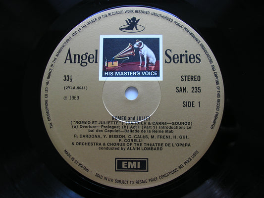 GOUNOD: ROMEO ET JULIETTE CORELLI / FRENI / PARIS OPERA / LOMBARD SLS 943