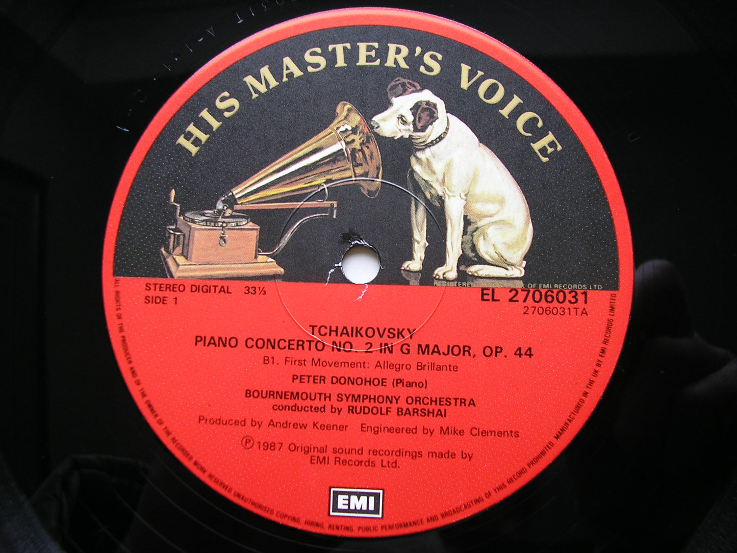 TCHAIKOVSKY: PIANO CONCERTO No. 2 DONOHOE / BOURNEMOUTH SYMPHONY ORCHESTRA / BARSHAI 27 0603