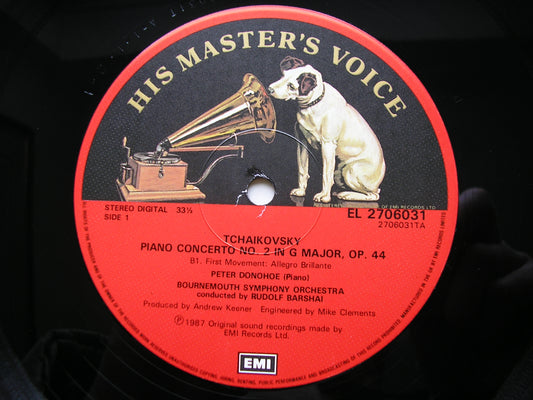 TCHAIKOVSKY: PIANO CONCERTO No. 2    DONOHOE / BOURNEMOUTH SYMPHONY ORCHESTRA / BARSHAI    27 0603