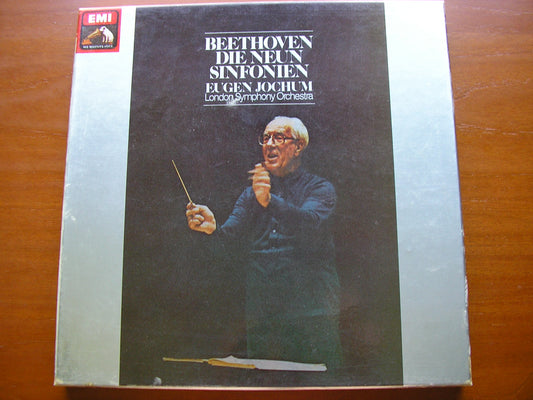 BEETHOVEN: THE NINE SYMPHONIES / FOUR OVERTURES   JOCHUM / LONDON SYMPHONY  SLS 5178