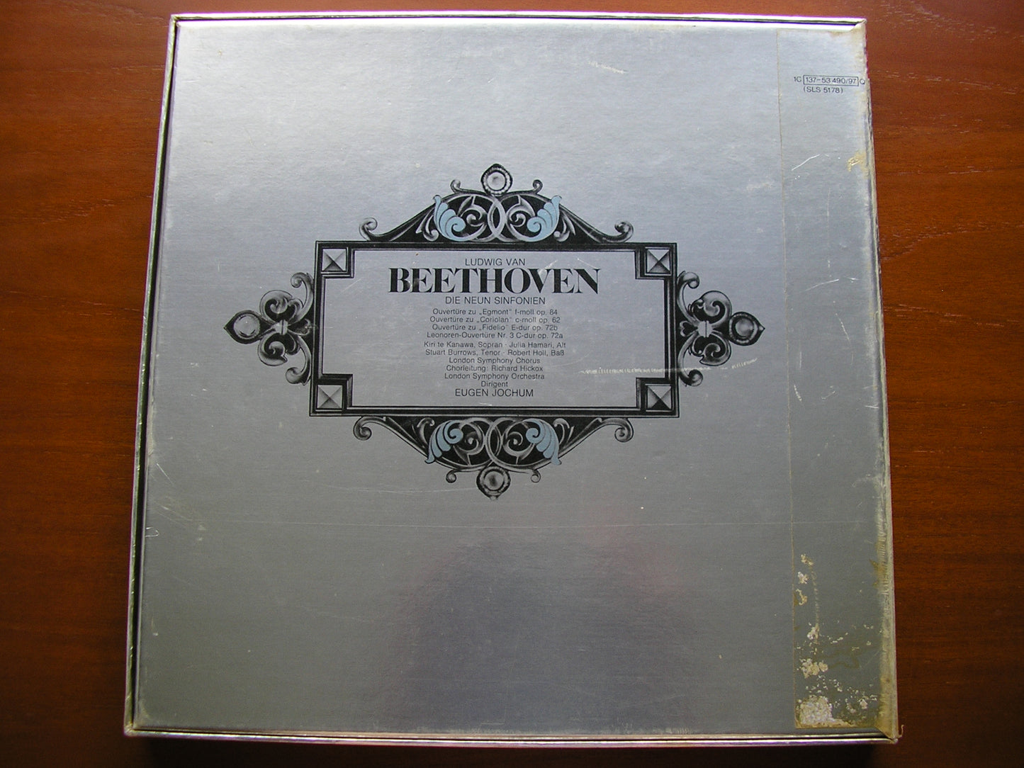 BEETHOVEN: THE NINE SYMPHONIES / FOUR OVERTURES JOCHUM / LONDON SYMPHONY SLS 5178