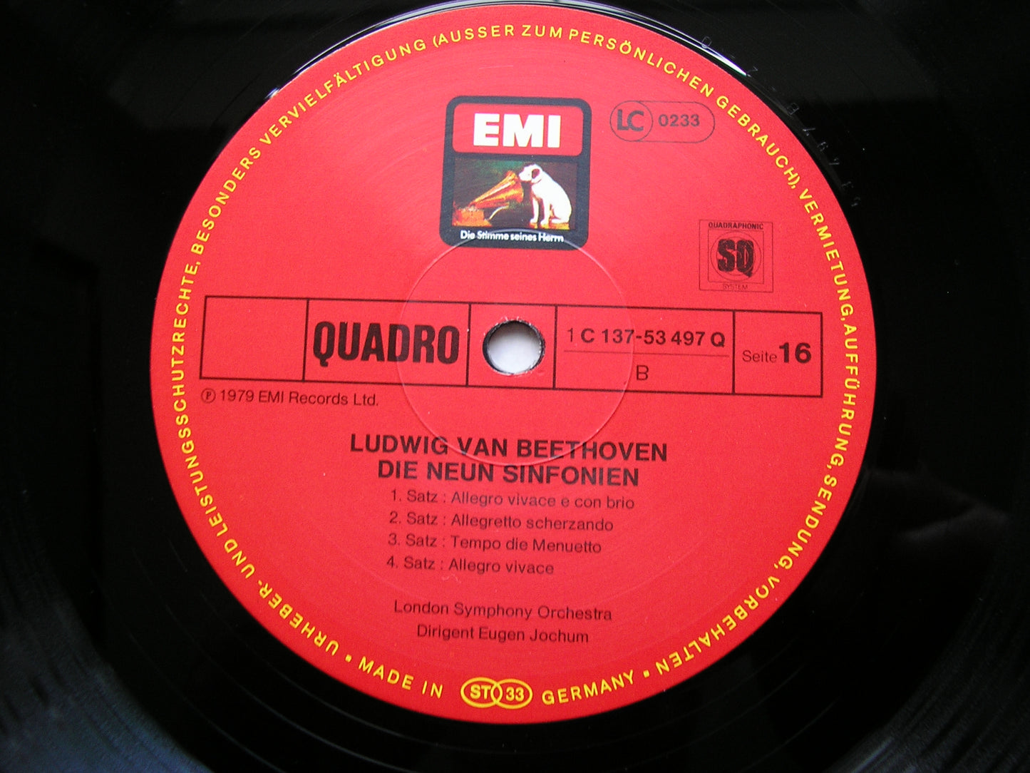 BEETHOVEN: THE NINE SYMPHONIES / FOUR OVERTURES JOCHUM / LONDON SYMPHONY SLS 5178
