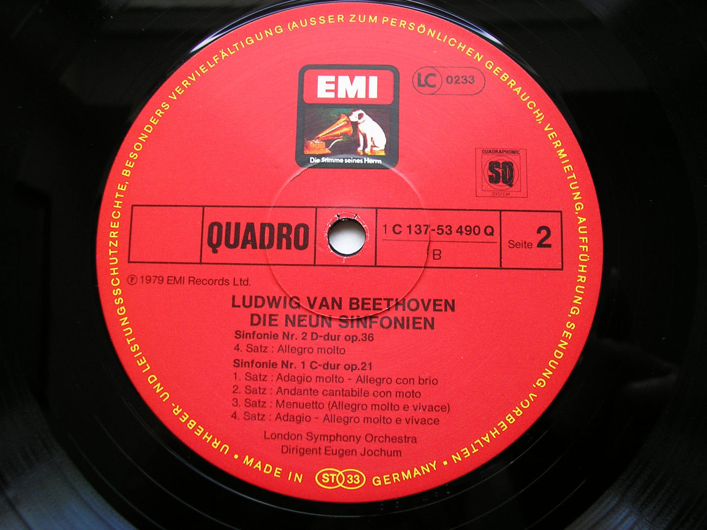 BEETHOVEN: THE NINE SYMPHONIES / FOUR OVERTURES JOCHUM / LONDON SYMPHONY SLS 5178