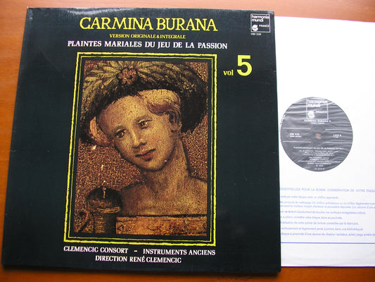 CARMINA BURANA  Volume 5   RENE CLEMENCIC / CLEMENCIC CONSORT   HM 339