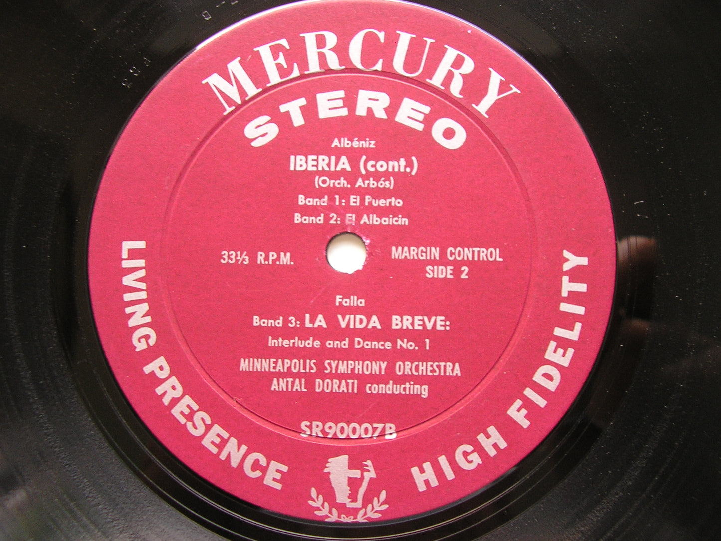 ALBENIZ: IBERIA / FALLA: LA VIDA BREVE Interlude & Dance      DORATI / MINNEAPOLIS SYMPHONY   SR90007