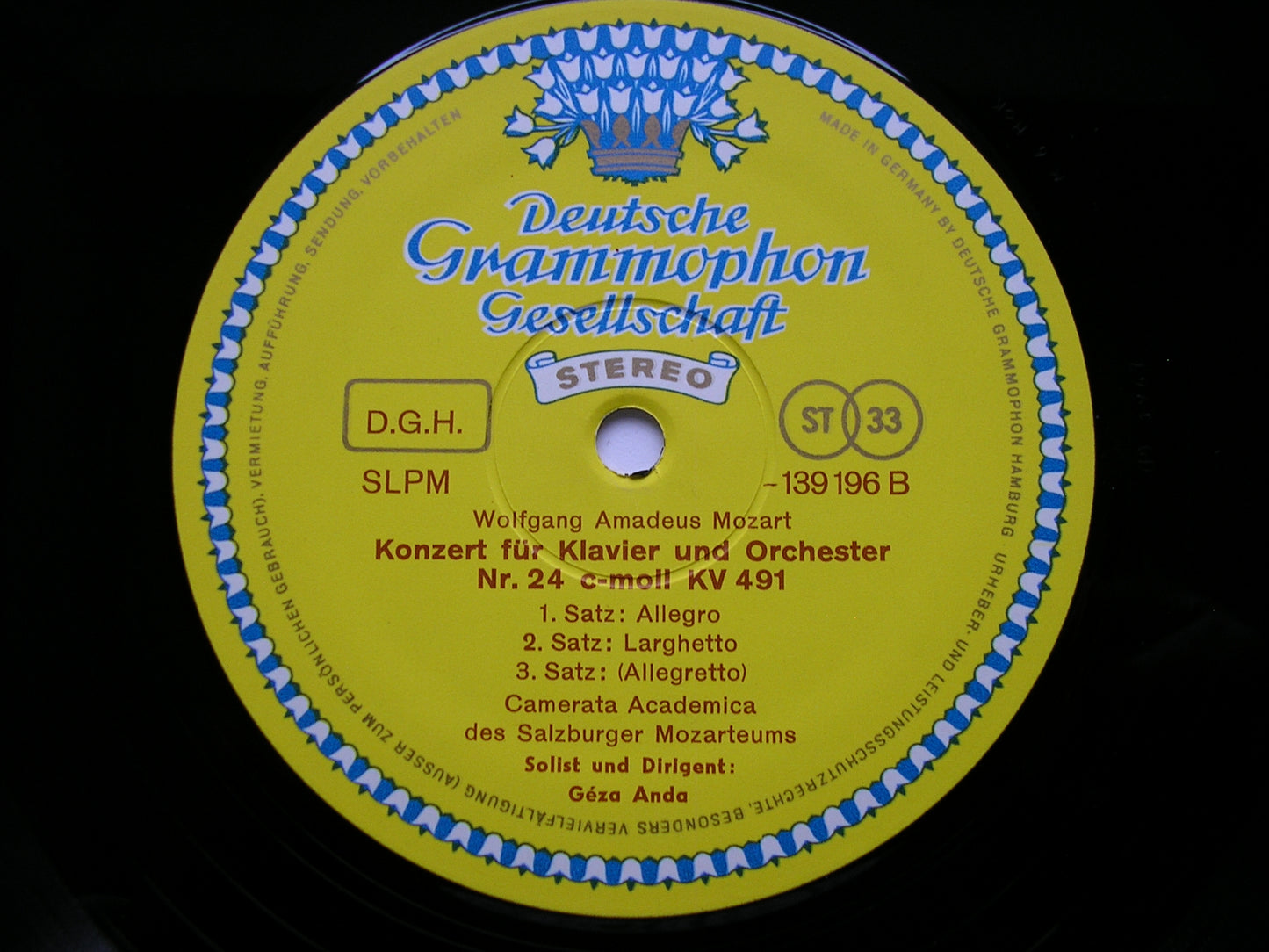 MOZART: THE PIANO CONCERTOS GEZA ANDA / CAMERATA ACADEMICA DES SALZBURGER MOZARTEUMS 12 LP SET