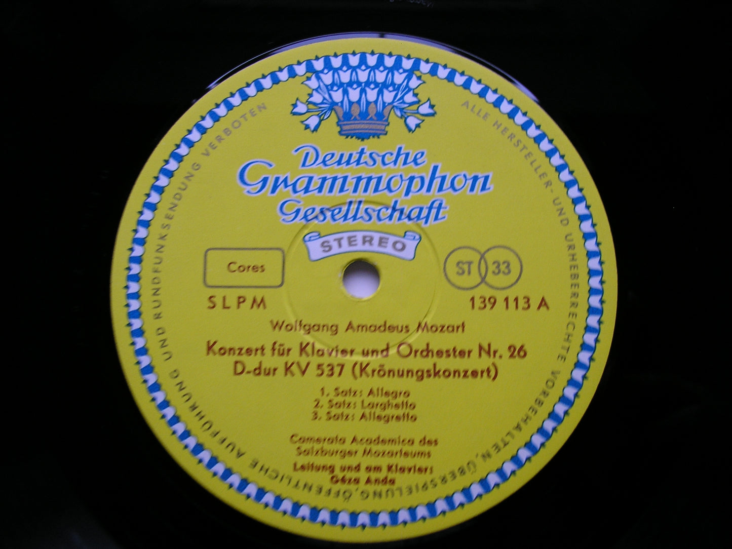 MOZART: THE PIANO CONCERTOS GEZA ANDA / CAMERATA ACADEMICA DES SALZBURGER MOZARTEUMS 12 LP SET