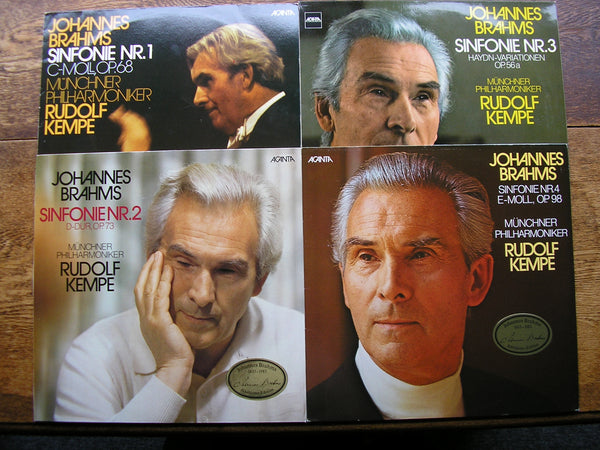 独LP Johannes Brahms - Rudolf Kempe Sinfonie Nr. 4 E-moll, Op. 98 20223949 BASF /00260 Johannes Brahms - Rudolf Kempe, Münchner Philharmoniker