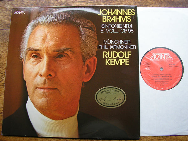 独LP Johannes Brahms - Rudolf Kempe Sinfonie Nr. 4 E-moll, Op. 98 20223949 BASF /00260 Johannes Brahms - Rudolf Kempe, Münchner Philharmoniker
