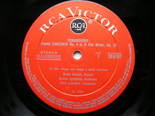 TCHAIKOVSKY: PIANO CONCERTO No. 1      DICHTER / BOSTON SYMPHONY / LEINSDORF      SB 6707
