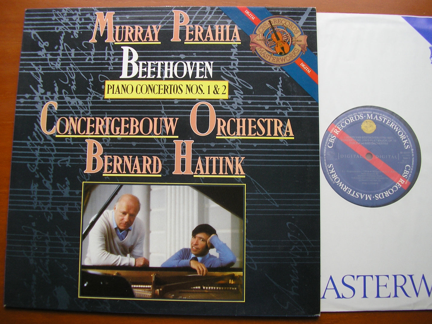 BEETHOVEN: PIANO CONCERTOS Nos. 1 & 2 PERAHIA / CONCERTGEBOUW ORCHESTRA / HAITINK IM 42177