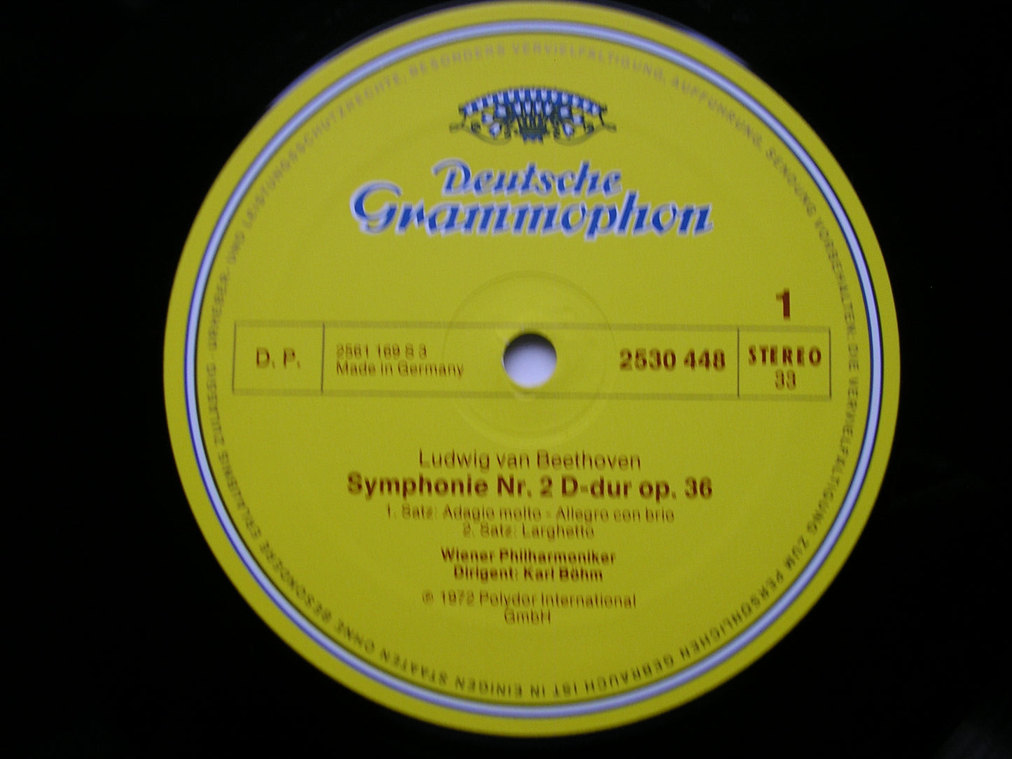 BEETHOVEN: THE NINE SYMPHONIES KARL BOHM / SOLOISTS / VIENNA PHILHARMONIC 9 LP
