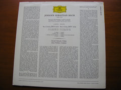 BACH: VIOLIN SONATAS BWV 1015 & 1016   DAVID OISTRAKH / HANS PISCHNER    138 989