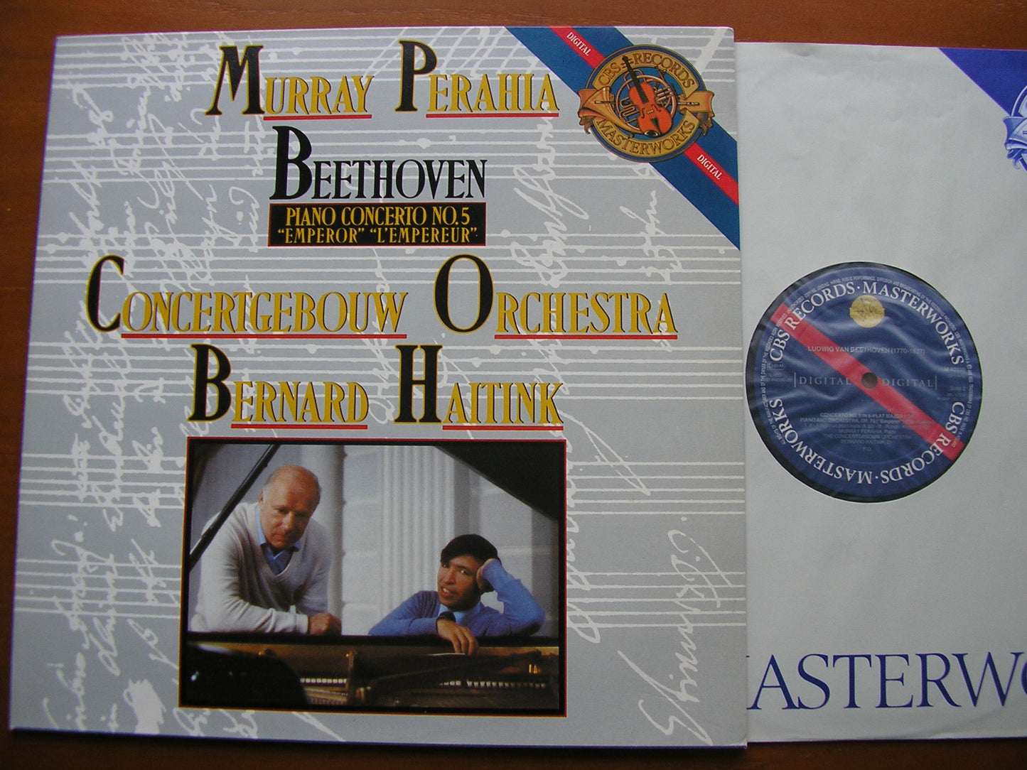 BEETHOVEN: PIANO CONCERTO No. 5 'Emperor' PERAHIA / CONCERTGEBOUW / HAITINK M 42330