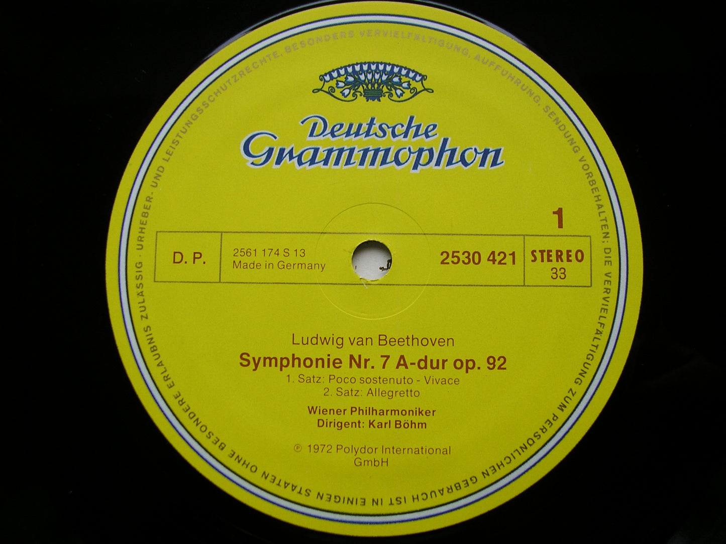 BEETHOVEN: THE NINE SYMPHONIES KARL BOHM / SOLOISTS / VIENNA PHILHARMONIC 9 LP