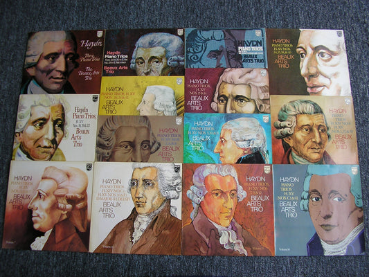 HAYDN: THE PIANO TRIOS     BEAUX ARTS TRIO     14 LP SET