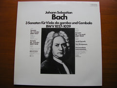 BACH: SONATAS FOR VIOLA DA GAMBA & HARPSICHORD BWV 1027 - 1029   KOOPMAN / SAVALL   065 30 758