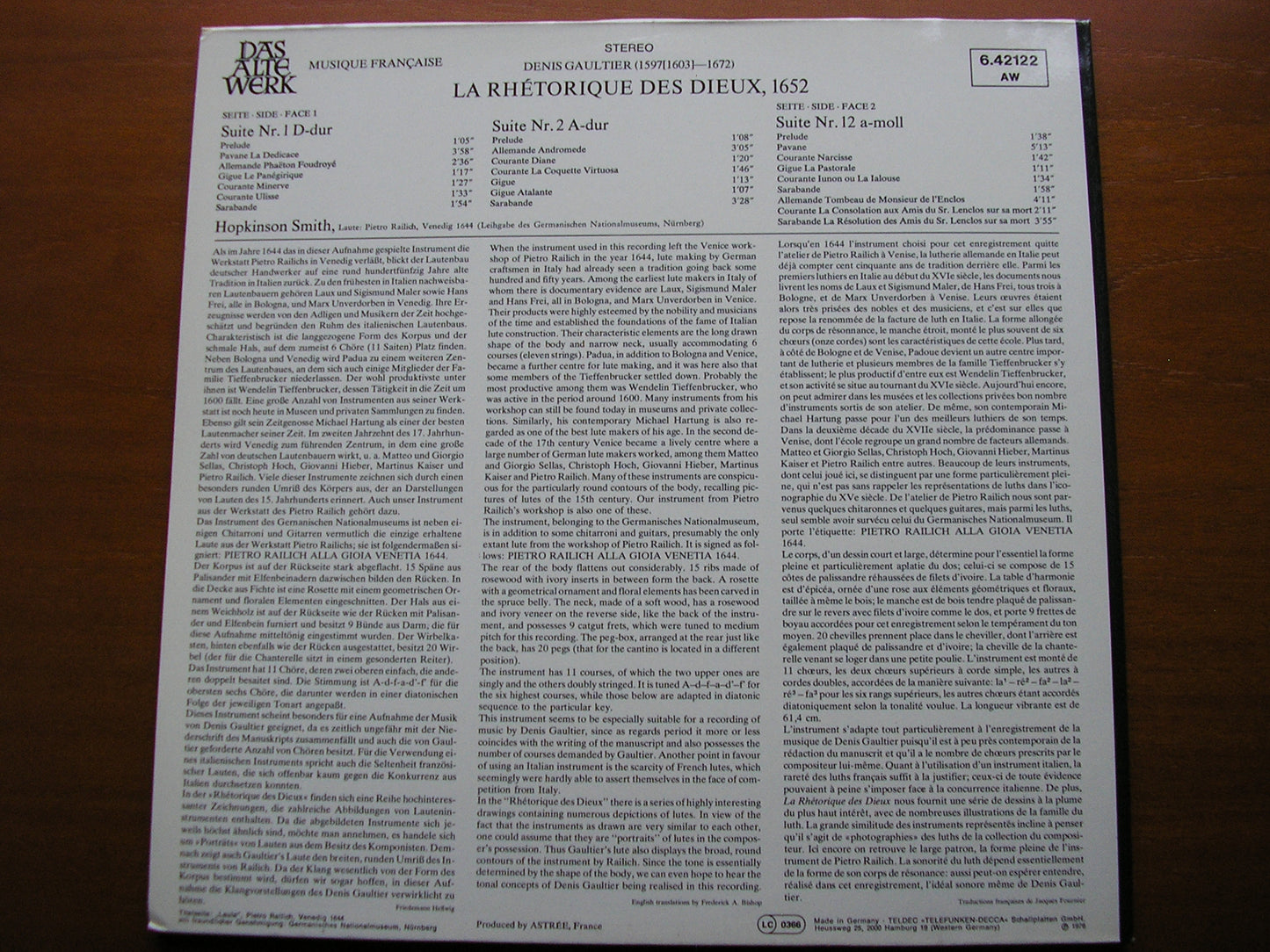 GAULTIER: THE RHETORIC OF THE GODS HOPKINSON SMITH 6.42122