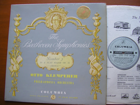 SAX 2364  BEETHOVEN: SYMPHONY No. 3 'Eroica'      KLEMPERER / PHILHARMONIA