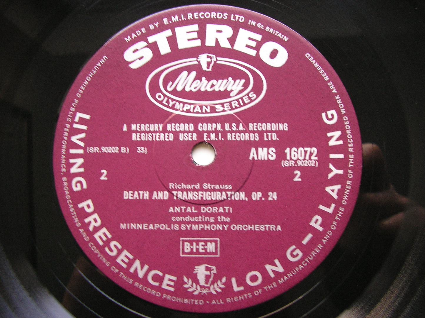 STRAUSS: DON JUAN / DEATH & TRANSFIGURATION    DORATI / MINNEAPOLIS SYMPHONY   AMS 16072