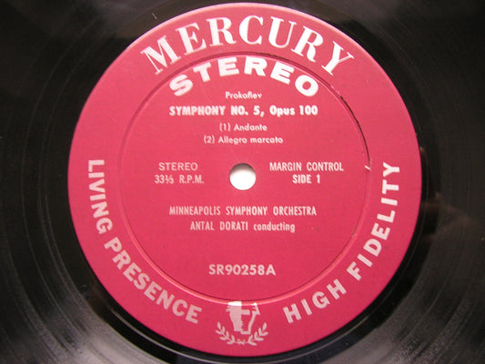 PROKOFIEV: SYMPHONY No. 5    DORATI / MINNEAPOLIS SYMPHONY   SR 90258