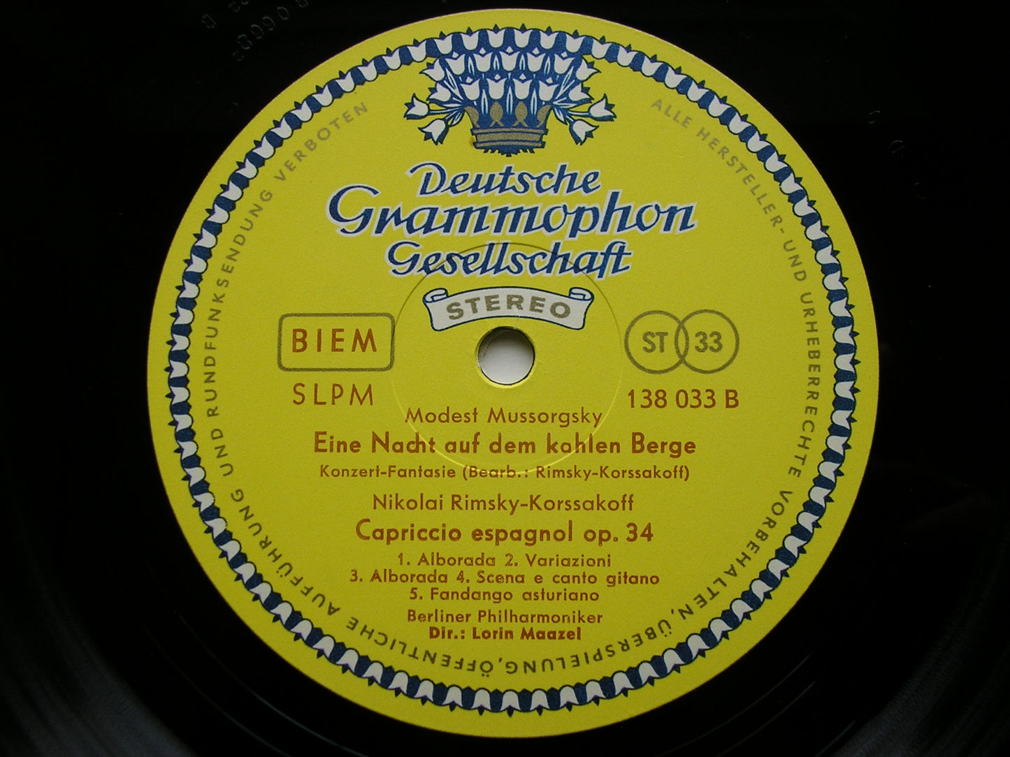 RIMSKY-KORSAKOV / MUSSORGSKY / RESPIGHI: ORCHESTRAL WORKS MAAZEL / BERLIN PHILHARMONIC 138 033