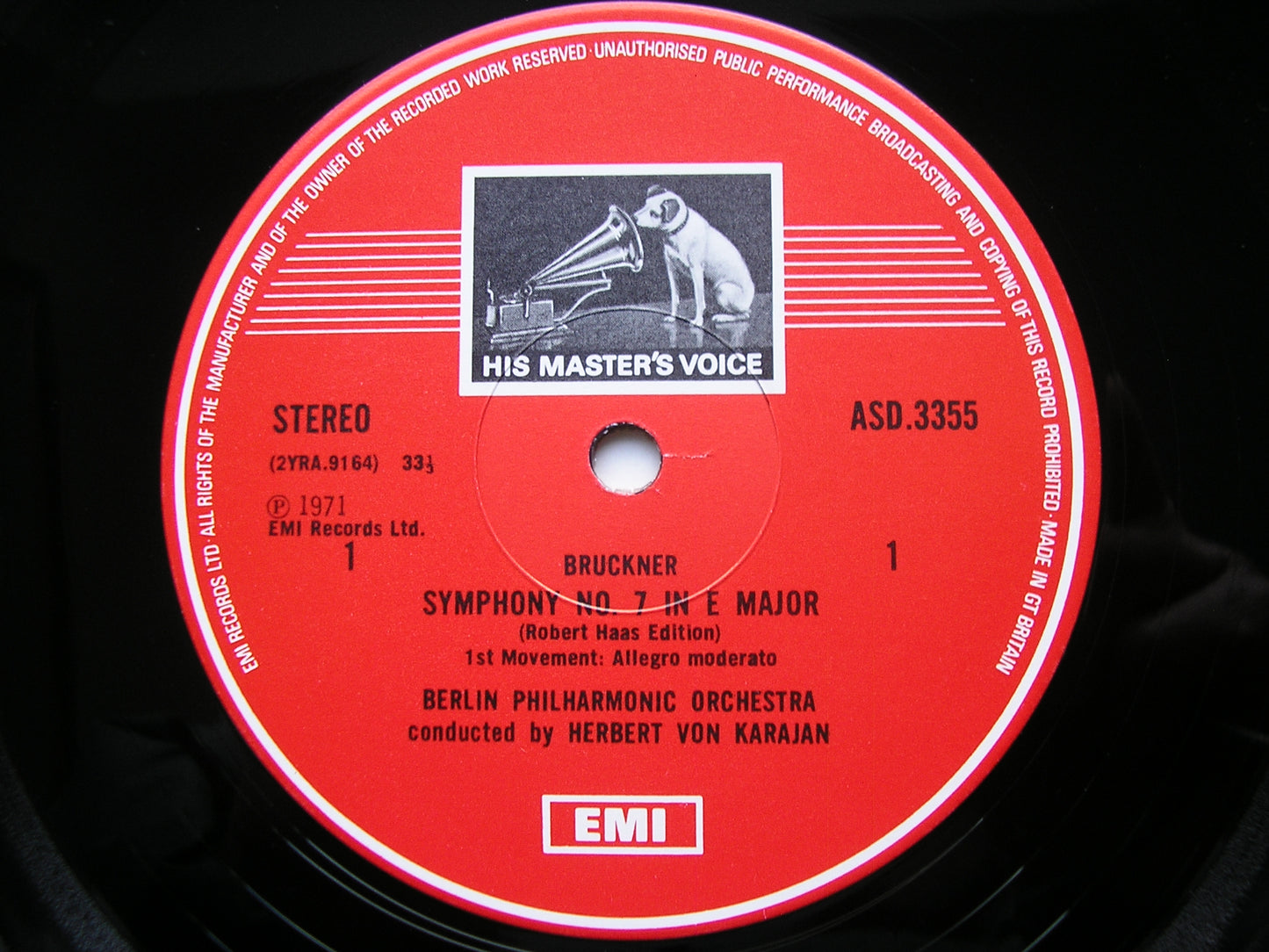 BRUCKNER: SYMPHONY No. 7 / WAGNER: PRELUDES KARAJAN / BERLIN PHILHARMONIC SLS 5086