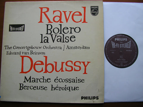 RAVEL: BOLERO / LA VALSE / DEBUSSY: MARCHE / BERCEUSE   VAN BEINUM / CONCERTGEBOUW ORCHESTRA   SABL 130