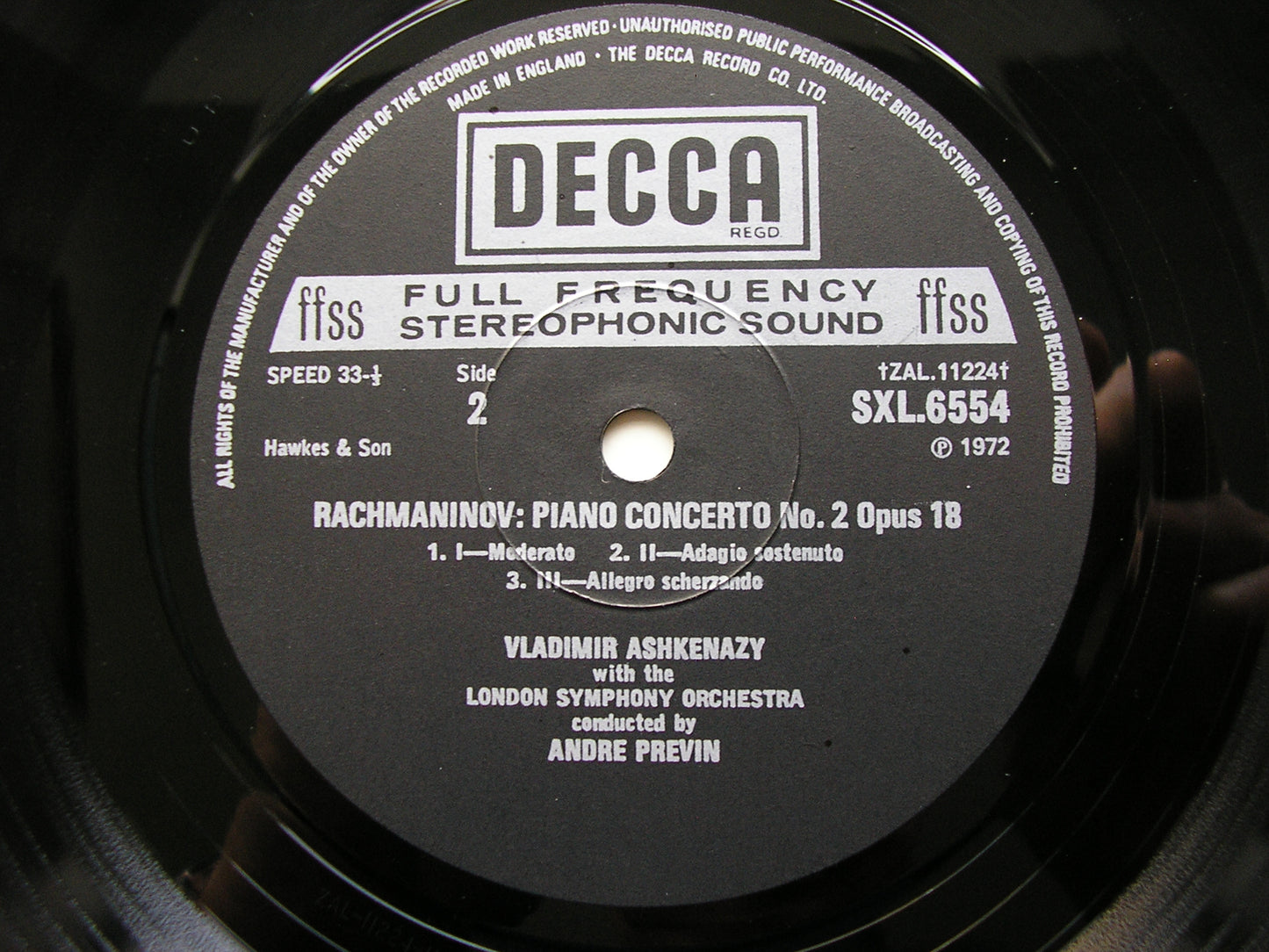 RACHMANINOV: THE FOUR PIANO CONCERTOS / RHAPSODY ASHKENAZY / LONDON SYMPHONY / PREVIN 3 LP