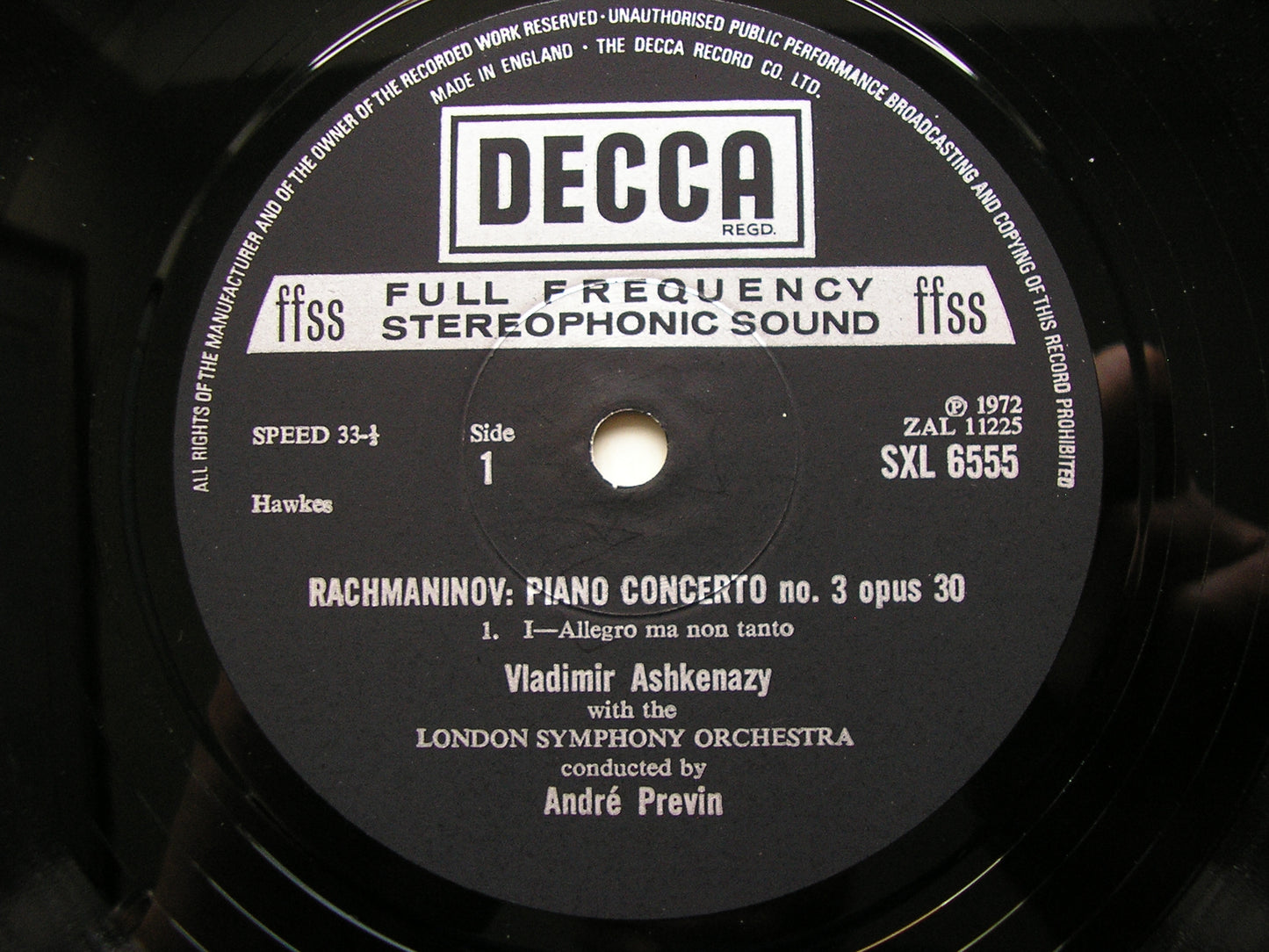 RACHMANINOV: THE FOUR PIANO CONCERTOS / RHAPSODY ASHKENAZY / LONDON SYMPHONY / PREVIN 3 LP