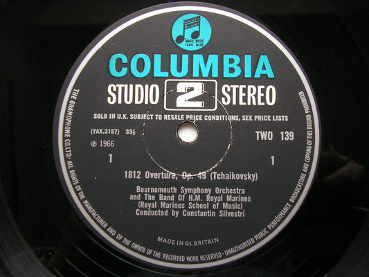 TCHAIKOVSKY: 1812 / CAPRICCIO ITALIEN SILVESTRI / BOURNEMOUTH SYMPHONY ORCHESTRA TWO 139